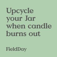 Field Day Jam Jar Candle - Rosehip
