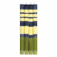british colour standard striped candles