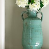 tall handle vase