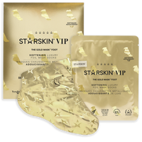 STARSKIN VIP The Gold Mask™ Foot Softening Foil Mask Socks